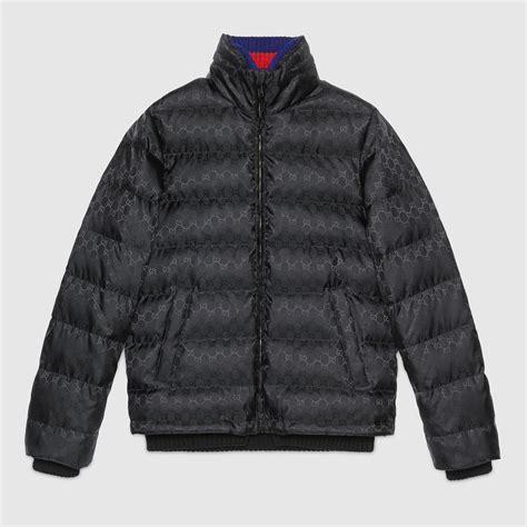 gucci quilted nylon jacket|Gucci jackets for men.